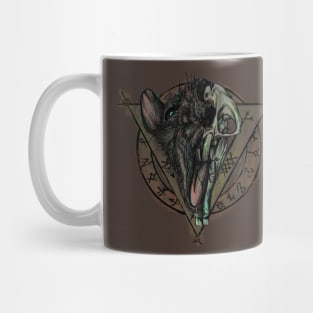 Rat Skull Mug